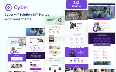 Cyber IT Solution &amp;amp; Business Service HTML5 Template