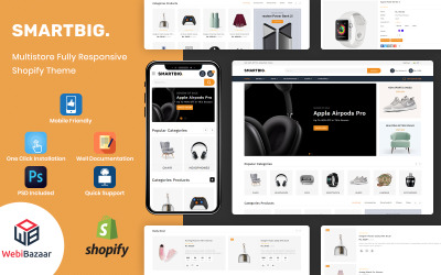 SmartBig - Mega Electronic Shopify Template