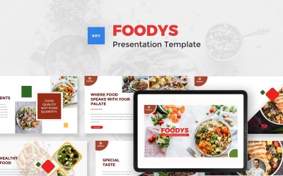 Foodys - Modèle de Keynote alimentaire