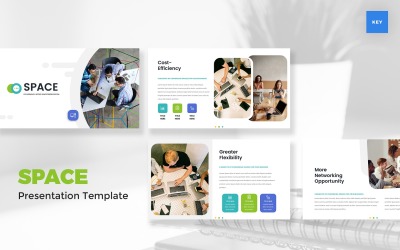 Space - Coworking &amp;amp; Office Space Keynote Template