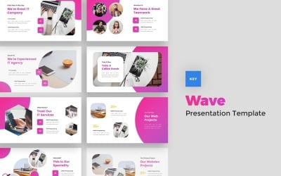 Wave - IT Solutions &amp;amp; Services Keynote Template