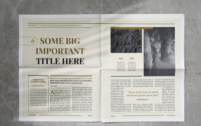 Zeitungs-Indesign-Magazin-Vorlage