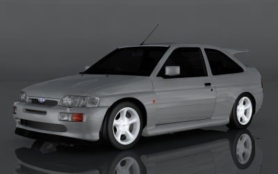 1992 Ford Escort modelo 3D