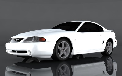1995 Ford Mustang Cobra 3D模型