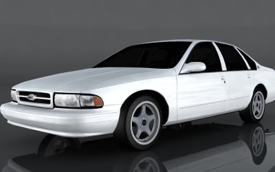3D-модель Chevrolet Impala 1996 року випуску