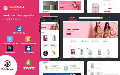 MaxiMall - Multipurpose Premium Shopify Theme