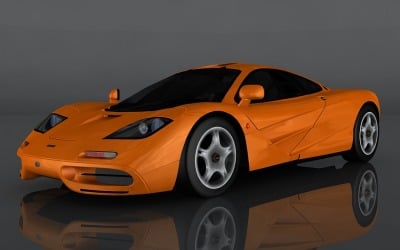 McLaren F1 1993 3D Modeli