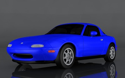 Modelo 3D Mazda MX-5 de 1994