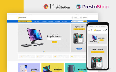 T Electronics Store PrestaShop Theme