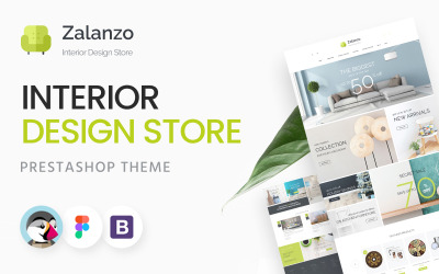 Zalanzo - Tema da PrestaShop da loja de design de interiores