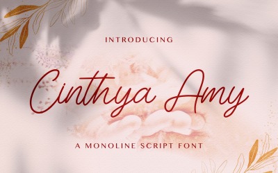 Cinthya Amy - El Yazısı Yazı Tipi