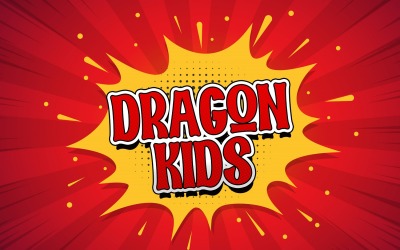 Dragon Kids - Carattere di visualizzazione giocoso