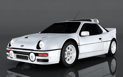 Model 3D Forda RS200