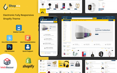 Shopnia - Çok Amaçlı Premium Shopify Şablonu