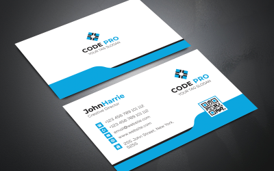 Business Card John Harrei Corporate identity template