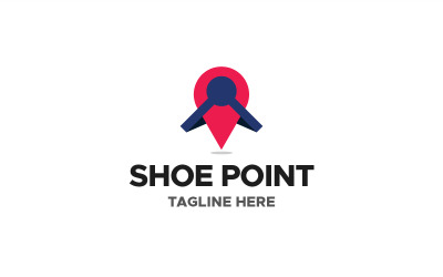 Shoe Point Logo Template You Can Use This Logo Shoes Or Slippers Related Business Or Personal Use