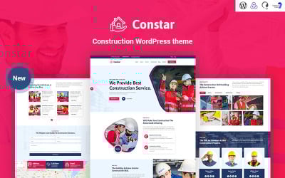 Constar - konstrukce reagující na téma WordPress