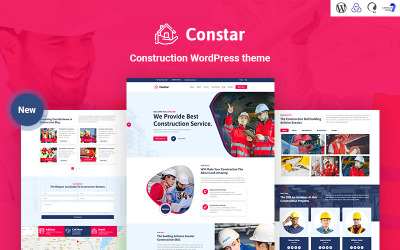 Constar - Tema WordPress reattivo per la costruzione