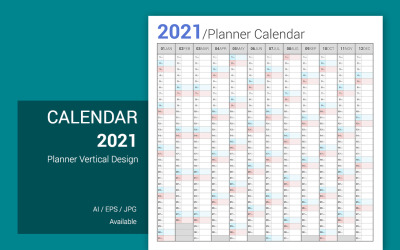 Takvim 2021 Basit Stil Planlayıcısı