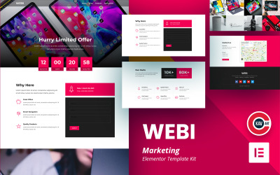 WEBI - Marketing Elementor készlet