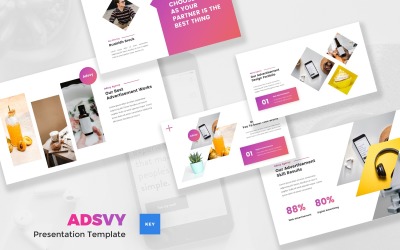 Adsvy - Reklám Keynote sablon