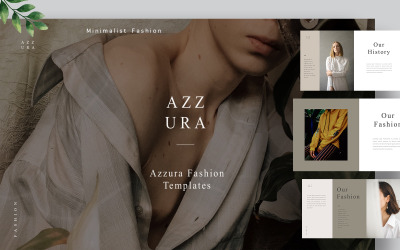 Azzura Branding Powerpoint şablonu