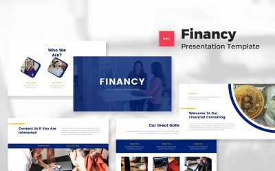 Financy - Financial &amp;amp; Investment PowerPoint Template
