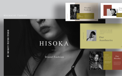 Hisoka Minimal Powerpoint-mall