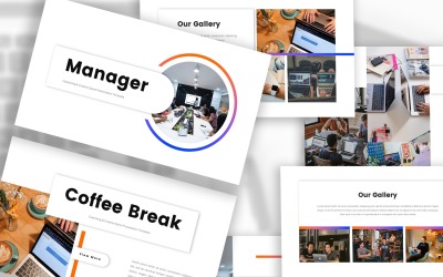 Manager - Plantilla de Keynote de Espacio Creativo y Co-working