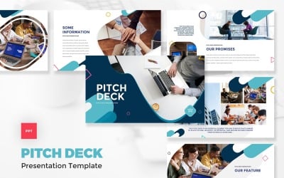 Pitch Deck - Pitch Deck PowerPoint-mallar
