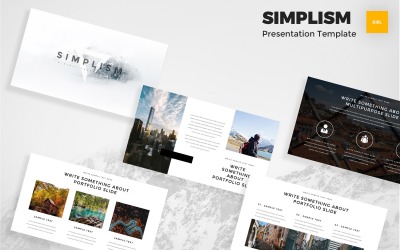 Simplism - Minimal Google Slides Template