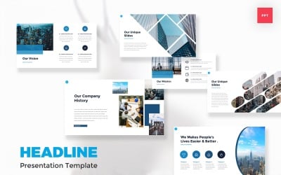 Titolo - Modello PowerPoint creativo
