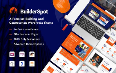 BuilderSpot - motyw WordPress dotyczący budownictwa i konstrukcji