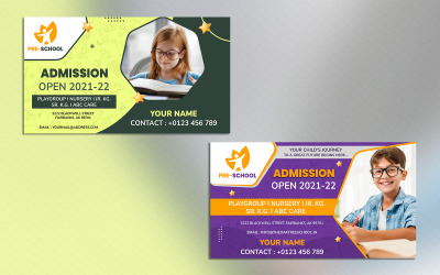 School Admission Social Media Post Template
