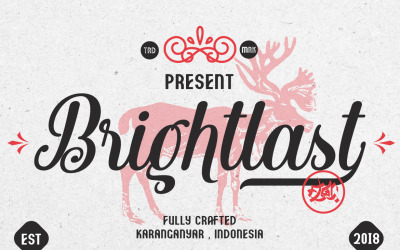 Brightlast-teckensnitt