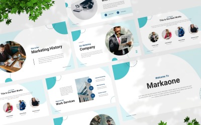 Markaone - Маркетинговый шаблон Google Slides