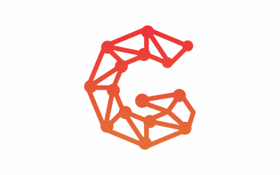 Modello di lettera G Tech Logo