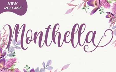 Monthella Script Fonts
