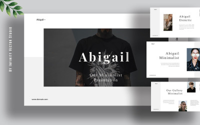 Abigail Мінімальний Google Слайди