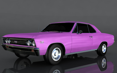 Chevrolet Chevelle SS 1967 3D Modeli