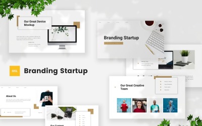Desarrollo de la marca: plantilla de presentación de Google Slides