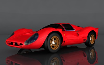 Ferrari 330 P 3D-Modell