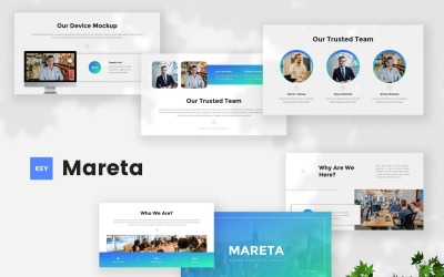 Mareta - Üzleti Keynote sablon