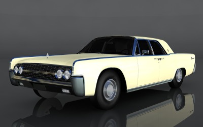 Modelo Lincoln Continental 3D