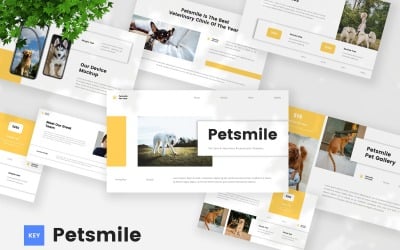 Petsmile - Plantilla de Keynote para veterinarios y cuidado de mascotas