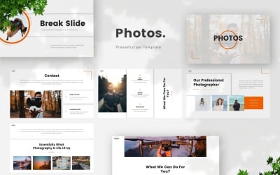 Photos - Modèle Google Slides de photographie
