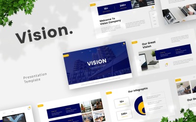 Vision - Business Powerpoint-Vorlage