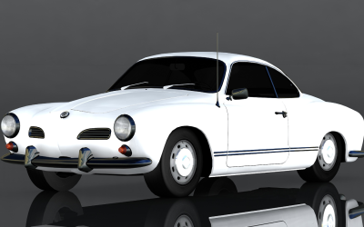 Volkswagen Karmann 3D Modell
