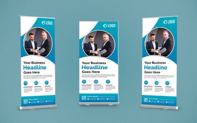 Creative Business Roll Up Banner Design