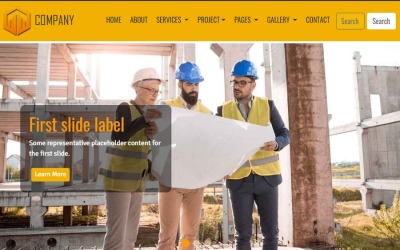 Modèle de site Web HTML 5 polyvalent